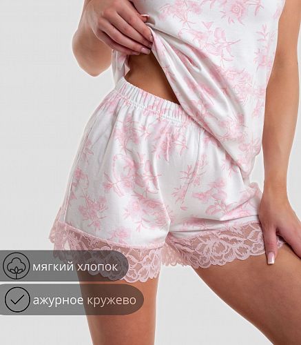 Пижама женская (майка,шорты) 5088/8