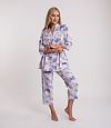 Комплект для дома женский (жакет, капри) 6714/11