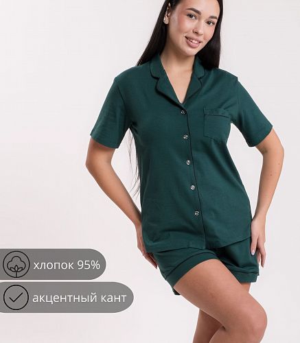 Пижама женская (блуза, шорты) 5404/41