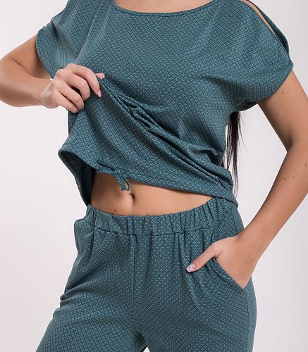 Пижама женская (фуфайка, брюки) 5310/32