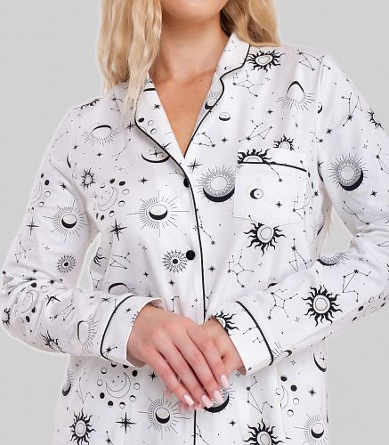 Пижама женская (блуза, брюки) 5404/33