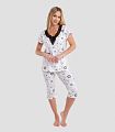 Пижама женская (фуфайка, капри) 5117/14SERGE купить