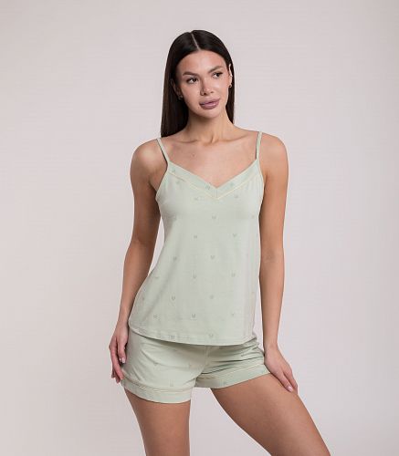 Пижама женская (майка, шорты) 5096/41