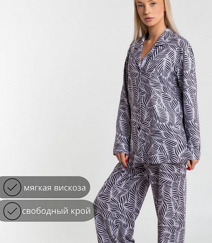 Комплект женский (жакет, брюки) 6717