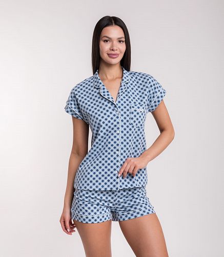 Пижама женская (блуза, шорты) 5404/45