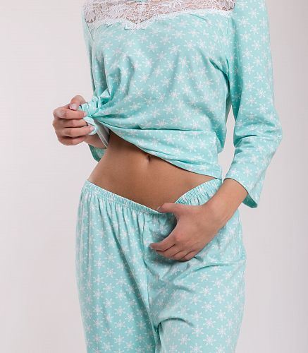 Пижама женская (фуфайка, брюки) 5404/42