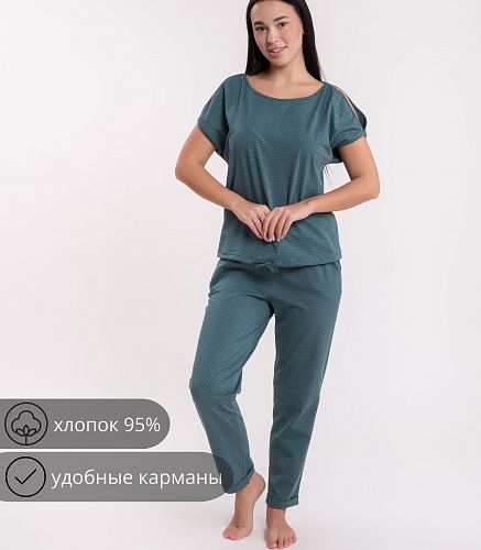 Пижама женская (фуфайка, брюки) 5310/32