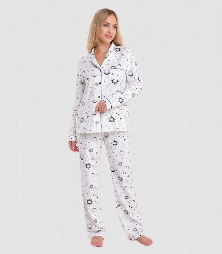 Пижама женская (блуза, брюки) 5404/33