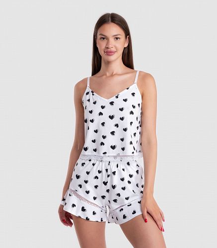 Пижама женская (майка, шорты) 5096/31