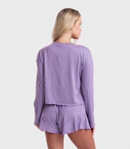 Пижама женская (фуфайка, шорты) 5096/37