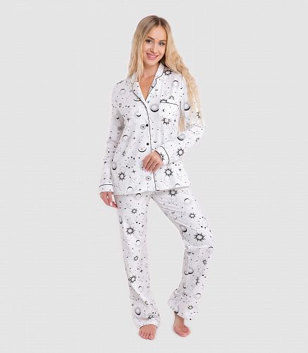 Пижама женская (блуза, брюки) 5404/33