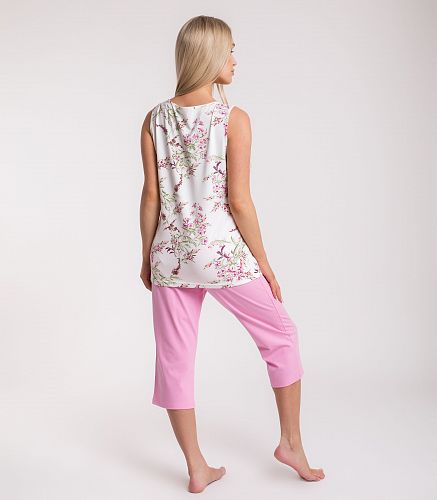 Пижама женская (майка, капри) 5117/17