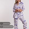 Комплект для дома женский (жакет, капри) 6714/11
