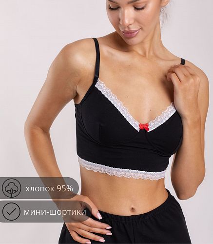 Пижама женская (майка, шорты) 5639/20