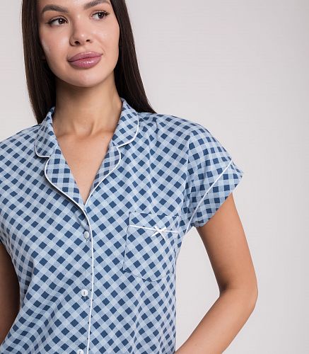 Пижама женская (блуза, шорты) 5404/45