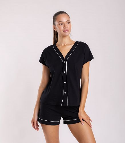 Комплект для дома женский (жакет , шорты) 6728/3